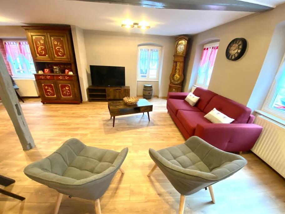 Oberbronn Gite Classe 4 Etoiles  La Maison Du Tonnelier מראה חיצוני תמונה