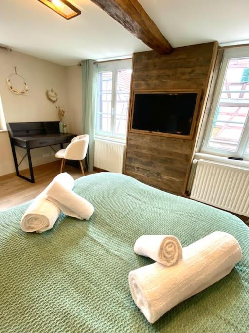 Oberbronn Gite Classe 4 Etoiles  La Maison Du Tonnelier מראה חיצוני תמונה
