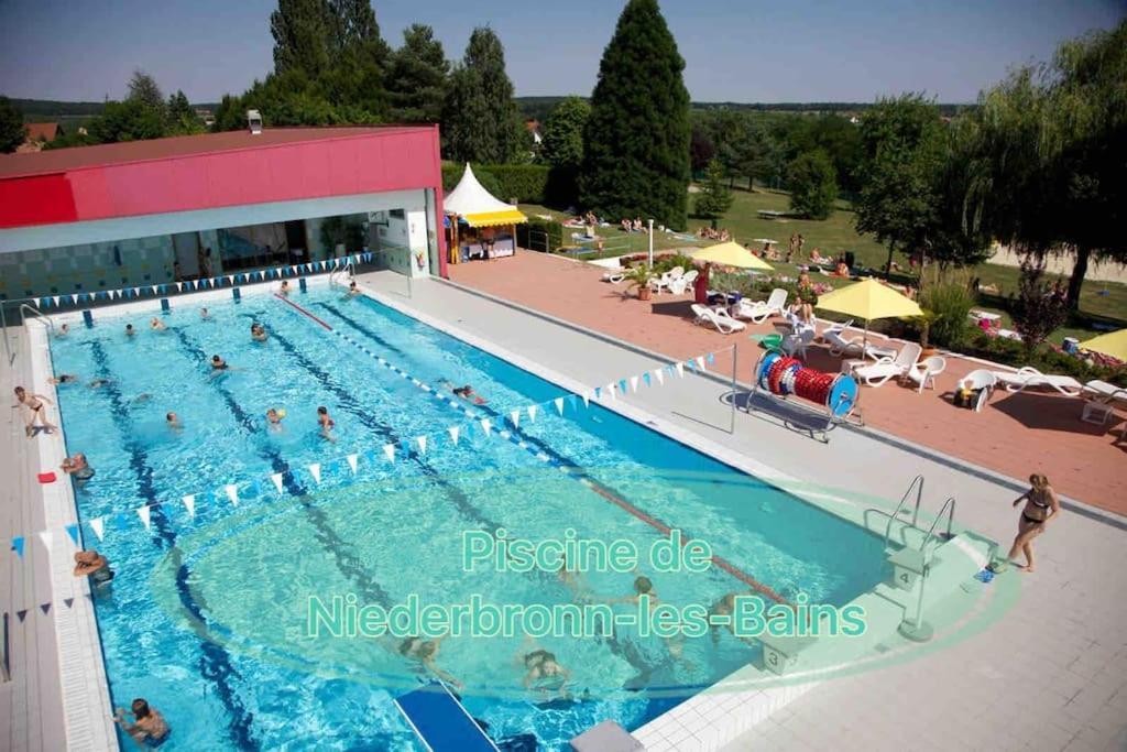 Oberbronn Gite Classe 4 Etoiles  La Maison Du Tonnelier מראה חיצוני תמונה